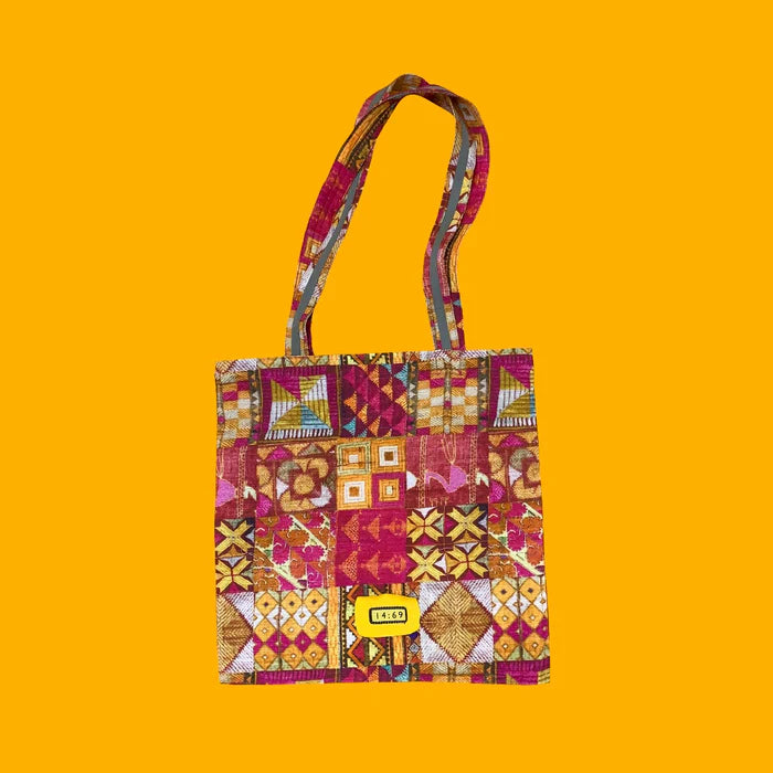 Baag Phulkari Digital Print Bag