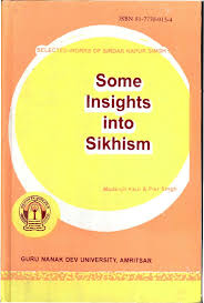 Some Insights into Sikhism