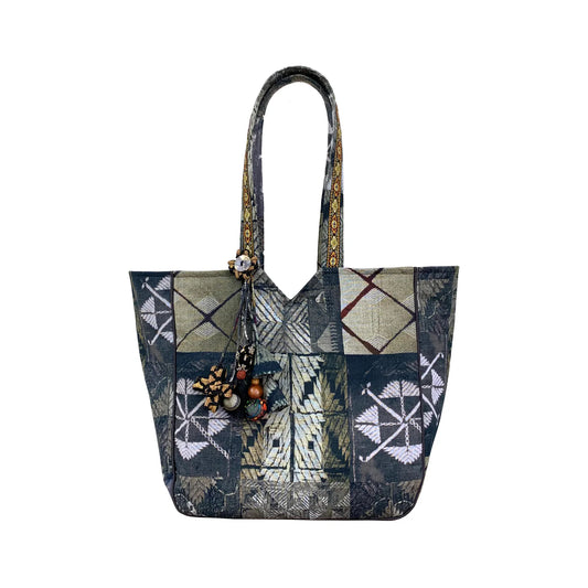 Phulkari Tote Bag in Digital Print